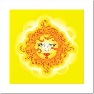 Abstract Sun G2 Posters and Art